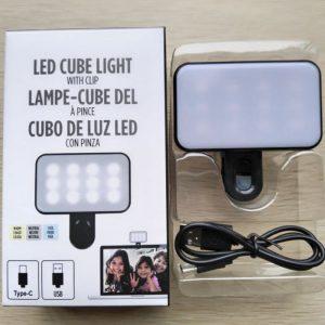 Led cube light