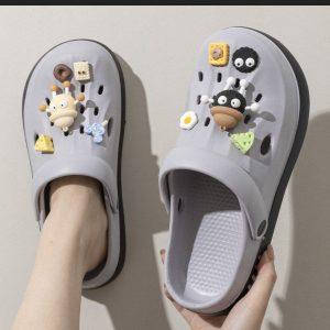 New Adult Crocs with teddy