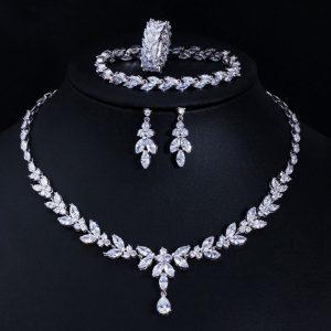 Original diamond jewelry set