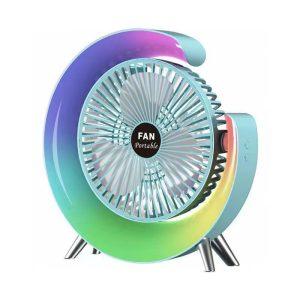 Rainbow fan