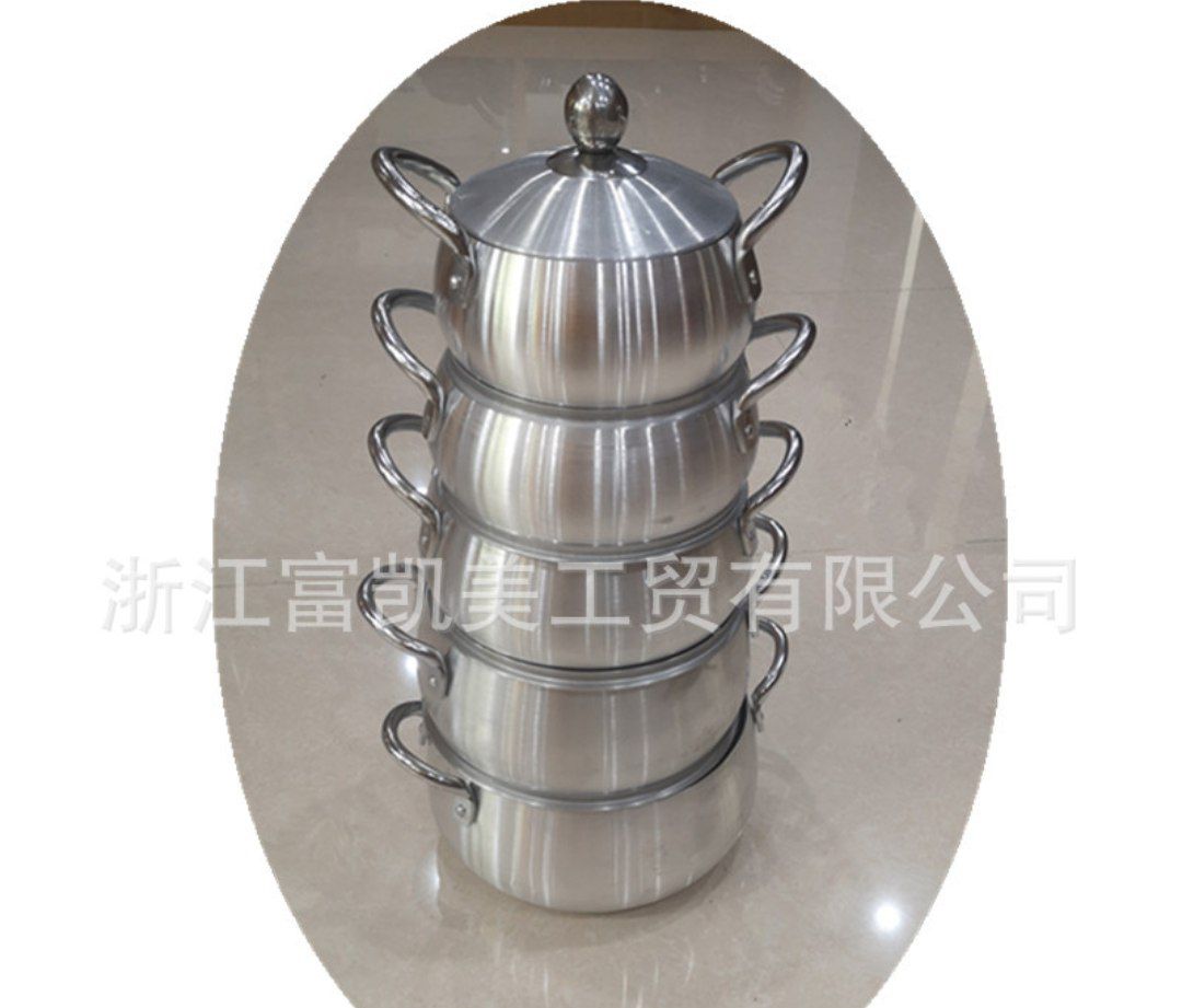 Aluminium pots