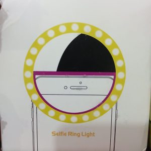 Rechargeable selfie ring light