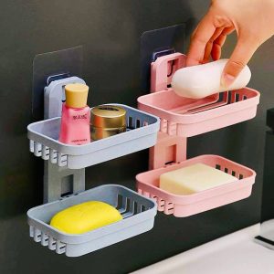 Double soap Rack