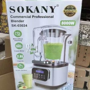Sokany sound proof professional blender