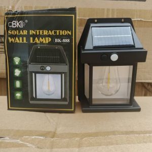 Wall solar lamp