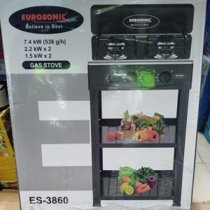 Eurosonic 4 burner standing gas cooker