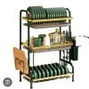 3 layers plate rack