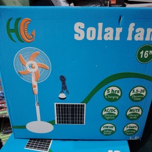 16 inches solar fan with bulb