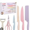 Coloured knife set
