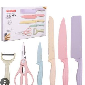 Coloured knife set