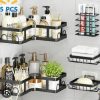 5pcs Corner storage steel
